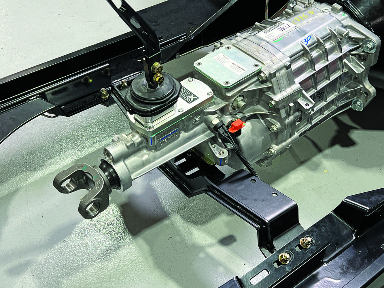 23 Modern transmission for 1965 Mustang build