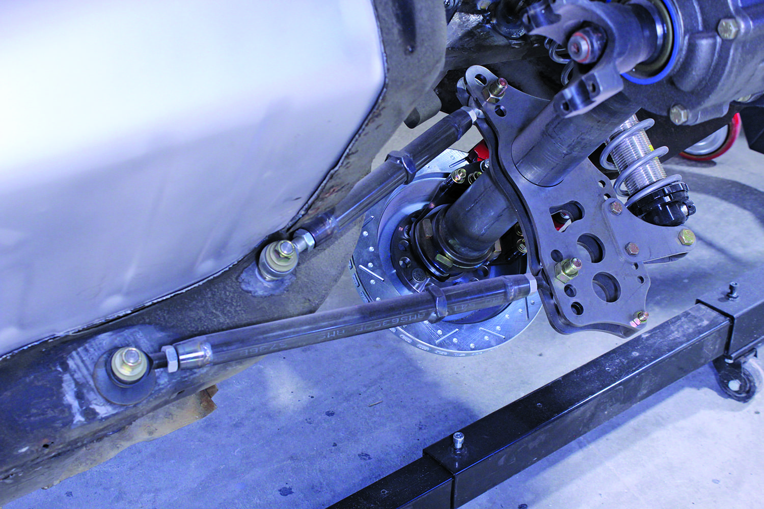 23 rear suspension