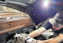 00 edelbrock vrs415 install dual plane intake offenhauser small block chevy vintage setup
