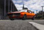 001 1967 chevy camaro pro touring orange black mesh grille