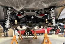 001 1978 camaro rear suspension coilover conversion sway bar installed