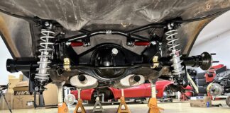 001 1978 camaro rear suspension coilover conversion sway bar installed