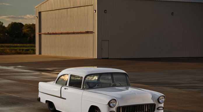 Home Built 1955 Chevy 210 Restomod 1955 Chevy 210 restomod lowered shaved trim disc brakes custom multi spoke wheels