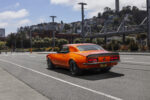 004 1967 chevy camaro blacked out tail panel california plate