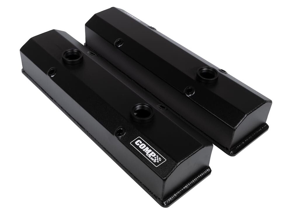 sheetmetal valve covers sb chevy comp cams