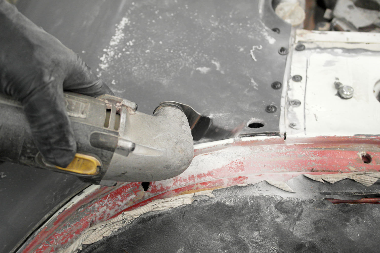 009 c1 corvette front clip repair