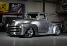 01 1947 chevy truck bare metal custom dash billet steering column dakota digital gauges