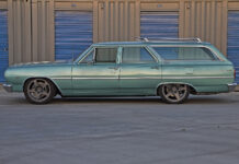 01 1965 chevelle malibu wagon lowered stance custom wheels teal paint
