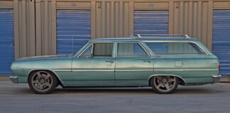 01 1965 chevelle malibu wagon lowered stance custom wheels teal paint