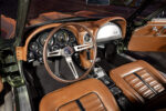 010 1966 Chevy Corvette interior saddle leather original gauges factory steering wheel