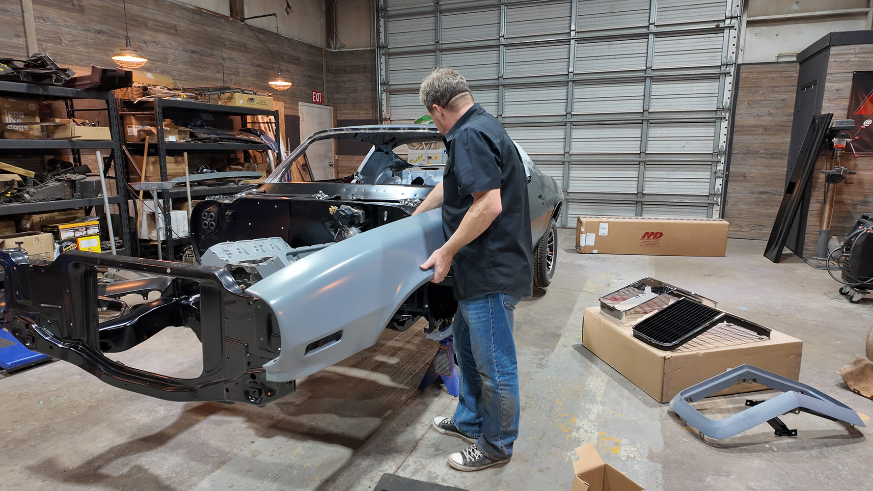 010 1974 camaro rs nose conversion