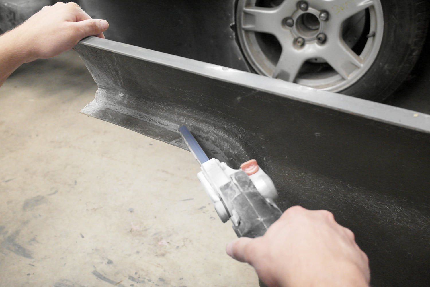 010 c1 corvette front clip repair