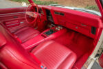011 1969 chevy camaro red deluxe interior bucket seats