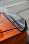 016 1967 chevy camaro carbon fiber rear spoiler orange paint