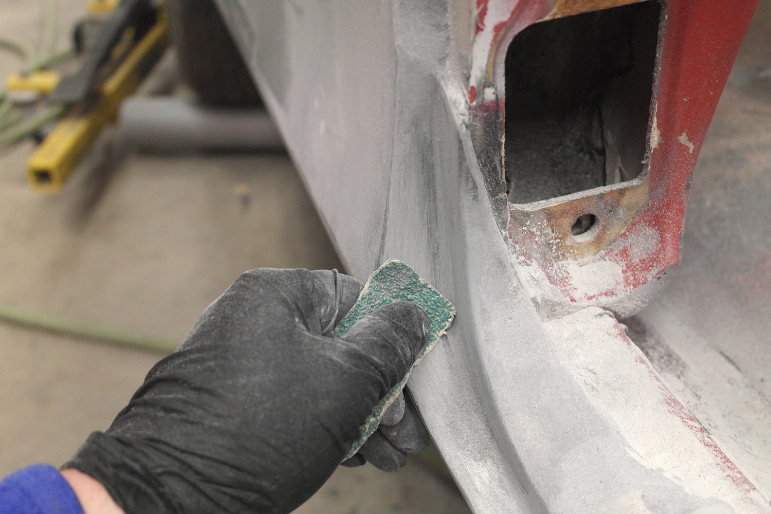 017 c1 corvette front clip repair