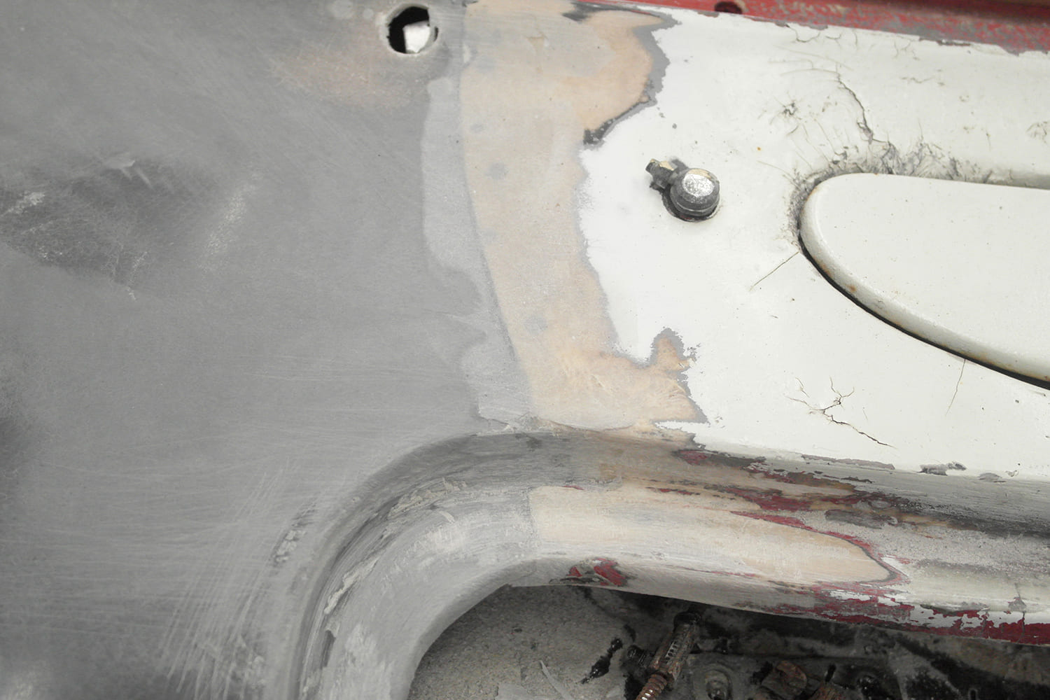 018 c1 corvette front clip repair