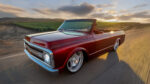 1971 Blazer roadster custom deep red US Mags chrome wheels air ride