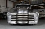 03 1947 chevy truck engine bay supercharged ls3 swap billet pulleys shaved firewall