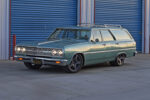 03 1965 chevelle malibu wagon restomod front view modern headlights
