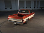 03 1977 Chevy C10 classic shortbed rear view chrome bumper show truck