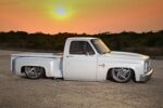 03 1986 Chevy C10 step side air ride tuck big billet wheels