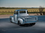 Pro Street 1953 Chevy 3100 tailgate view embossed CHEVROLET smooth rear bumper