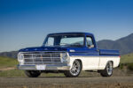 04 1967 Ford F100 restomod two tone blue white classic pickup