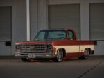 04 1977 Chevy C10 squarebody slammed static stance custom grille detail