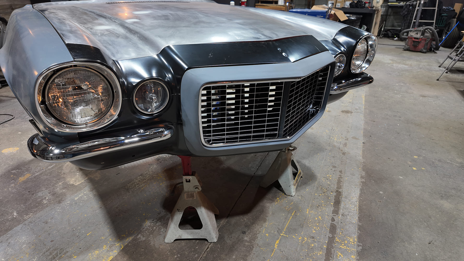 046 1974 camaro rs nose conversion