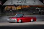 1971 Chevy Blazer roadster slammed billet wheels candy paint sunset shoot