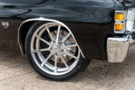 06 1971 Chevelle SS 454 front wheel detail polished chrome amber turn signal performance disc brakes