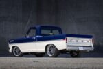 07 1967 Ford F100 custom build retro blue white paint job