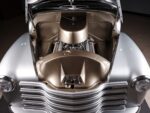 1953 Chevy 3100 engine bay blown V8 “Silver Ghost” billet intake
