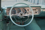 08 1965 chevelle wagon digital gauges teal dash custom interior