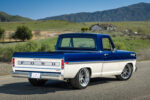 08 1967 Ford F100 rear end custom classic truck blue white two tone paint