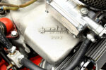 08 Vintage gasser ignition system detail aftermarket ignition coil classic drag racing engine bay
