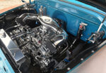 09 1957 Chevy 3100 detailed engine bay chrome V8 performance build