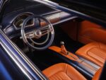 10 1952 chevy styleline interior blue dash orange leather bucket seats billet steering wheel