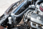 10 1971 Chevelle engine bay detail aluminum radiator electric cooling fans performance alternator