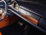 12 1952 chevy styleline dash view blue interior chrome trim custom vintage speed gauges