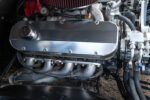 12 1971 Chevelle high performance V8 polished valve cover headers red air filter