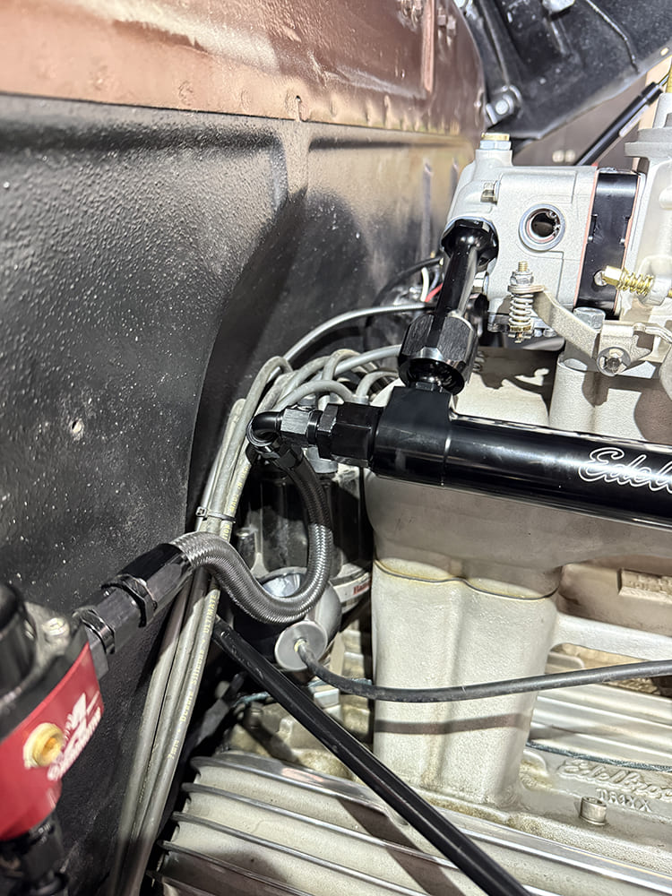13 1950 chevy 3100 edelbrock vrs415 linkage final tuning throttle adjustments complete