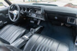 14 1971 Chevelle dashboard black interior aftermarket chrome steering wheel restored gauges