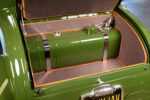 15 1931 ford coupe trunk fuel tank painted green with brown carpet and orange piping