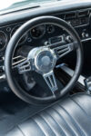 15 1971 Chevelle interior closeup chrome steering wheel digital radio aftermarket climate controls