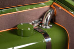16 1931 ford coupe fuel filler neck chrome detail custom plumbing inside finished trunk