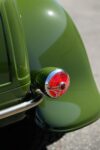 17 1931 ford coupe tail light close up green fender chrome bezel classic red lens