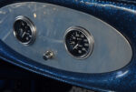 1932 Ford Five Window Coupe dash gauges vintage style instruments blue metalflake dashboard