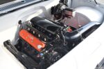 17 1986 Chevy C10 LSX engine bay gloss black intake custom plumbing white paint