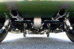 18 1931 ford coupe rear suspension exhaust exit dual coilovers black chassis polished tips